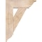 Ekena Millwork Traditional Traditional Smooth Bracket w/ Offset Brace, Douglas Fir, 7 1/2"W x 22"D x 30"H BKT0806X22X30TRA01SDF - alternate 4